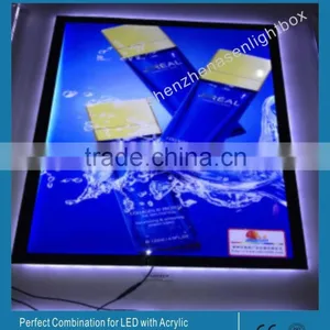 Ultra Thin 6mm Acrylic Light Box LED Advertising thumbnail-1