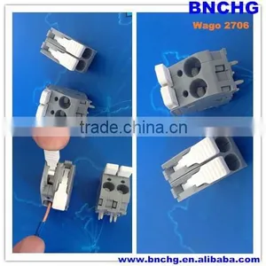 Equivalent Wago 2706 Large Current Controller Spring Terminal Blocks for Industrial PCB Boards thumbnail-4