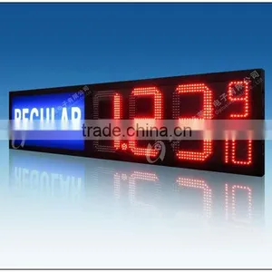 Green Outdoor Led Gas Price Station Display thumbnail-1