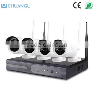 2016 New Technology 4CH Wireless Outdoor ip Camera Kits thumbnail-1