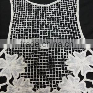 Polyester Embroidier Lace Peinador Collar Design thumbnail-2