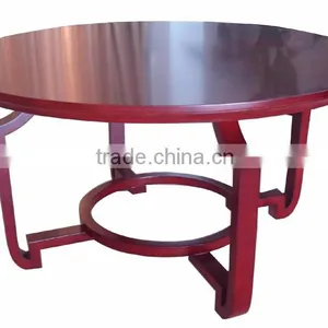 B-016 High Quality Wall Italy Design Wood Wooden Dining Table thumbnail-1