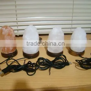 Beautiful Himalayan Natural USB Rock Salt Lamp thumbnail-1