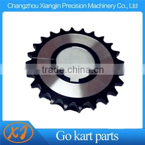 CNC Machining Chain Wheel 428 Pitch Aluminum Kart Sprocket thumbnail-2