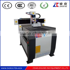 2200W NCStudio Control Small Cheap CNC Router 6090 With Stainless Steel Water Tray X(60CM)*Y(90CM)*Z(15CM) CE Approval thumbnail-1