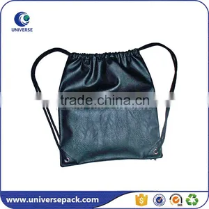Waterproof pu Backpack Bag With Drawstring thumbnail-1
