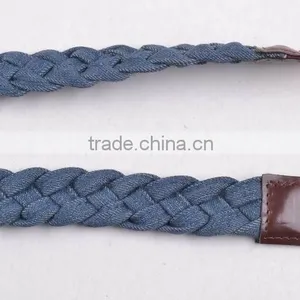 Custom Fashion Webbing Elastic Girls Suspender Leather Button End thumbnail-5