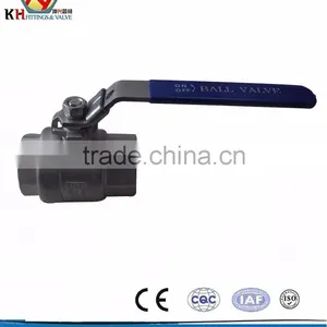 Stainless Steel CF8M Screwed 1000WOG 1PC 2PC 3PC Ball Valve thumbnail-4