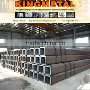 100x100 Q235 Carbon Steel Retangular and Square Pipe Price thumbnail-2