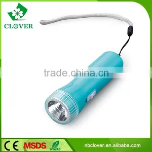 Made in China 1W LED Portable and Powerful Plastic Led Flashlight thumbnail-2