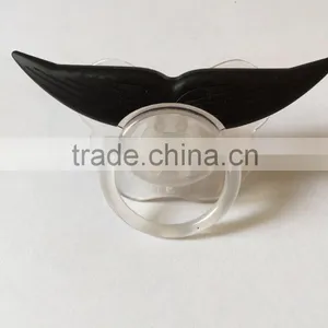 2015 Newest Design Hot Sale BPA Free Baby Product Moustache Design High Quality Funny Moustache Pacifier thumbnail-1