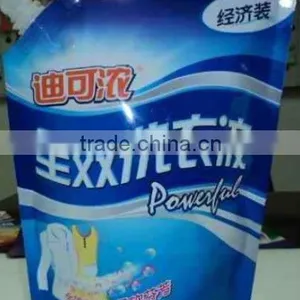 Liquid Detergent Standing Pouch With Handle and Spout thumbnail-3