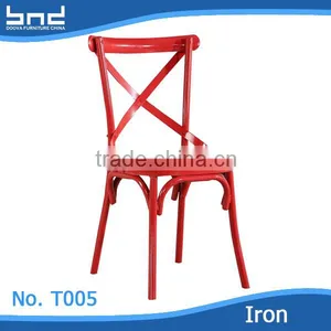 Wholesale Modern Iron Bistro French Dining Chair thumbnail-1