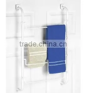 Cheap White Metal Over Door 3 Tires Towel Rack thumbnail-1
