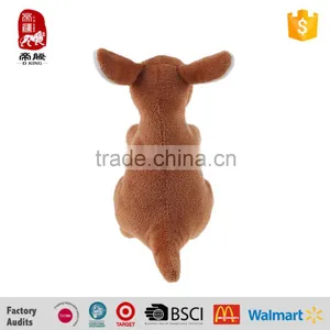 Custom Farm Baby Toddlers Stuffed Plush Animal Kangaroo Toys thumbnail-4