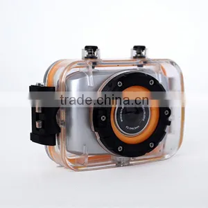 Sport Camera W108 Waterproof Design Index 10 Meters HD 1080p Video Camera Apply to Swimming White thumbnail-1