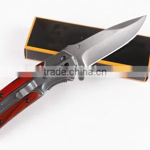 OEM Pocket Knife Rosewood With 440C Blade thumbnail-3