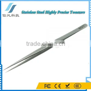BST-11L Highly Precise Straight Tweezer Stainless Steel thumbnail-1