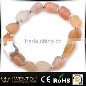 Precious Handmade Jewelry Natural Stones Xinjiang Agate Crystal Stone thumbnail-5