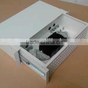 96 Ports 5U Fiber Optic Patch Panel/Wall Mount Optical Fiber Distribution Frame thumbnail-2