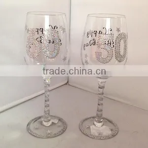 New Design Clear Glass Wine Glass thumbnail-1