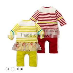 Knitted Infant&toddler Baby Girl Clothing Sets Baby Girl Romper Suit thumbnail-5