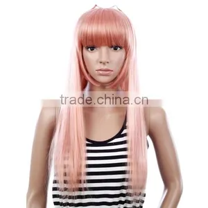 Free Wig Catalogs Synthetic Silk Base Full Lace Wig Sew in js and Company Wig thumbnail-2