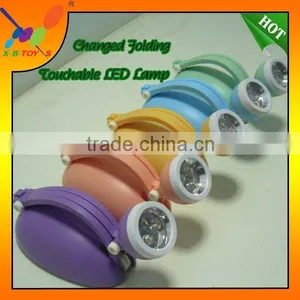Smart Folding Lamp,Popular Gift Lamp,3-LED Changed & Folding Touchable Table LED Lamp. thumbnail-6