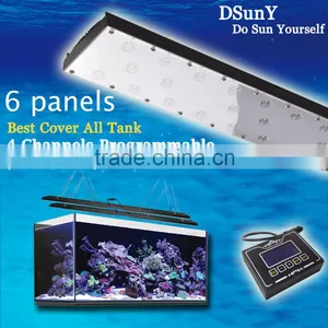 Full Size 2016 Highly Recommend Intelligent Programmable LED Aquarium Light for Coral and Reef thumbnail-1