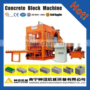 Production Line of Concrete Blocks,QTY10-15 Paving Block Making Machine thumbnail-1