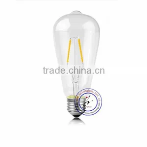 LED Filament Light ST64 E27 2/4/6/8W Decorative Filament Bulb Edison Light thumbnail-4