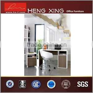2015 New Design Color Blocking Cheap Computer Desk Price White Hign Gloss Computer Desk Table thumbnail-5