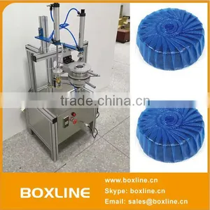Mini Urinal Cleaner Block Pleated Wrapping Machine thumbnail-1