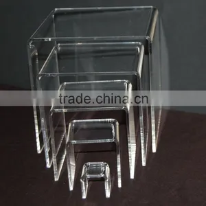 Desktop Computer Display Riser, U Sape Acrylic Keyboard Riser, Wholesale Clear Acrylic Riser thumbnail-5