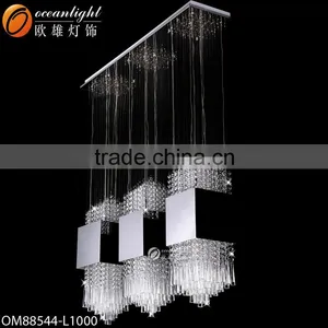 Lamparas Modernas Led Modern Led Lighting Modern Led Crystal Chandelier OM88544W thumbnail-2