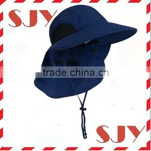 Bucket Flap Hat Wholesale Safari Bucket Hat With Flap Neck Cover thumbnail-3