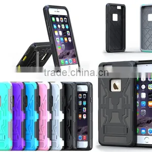 Silicon Case With Stand for Iphone6, for Iphone6 Cover thumbnail-2