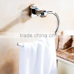 50860 Batnroom Accessory Brass Towel Ring Fashion Hotel Use Clean Cloth Ring Contracted Towel Holder thumbnail-1