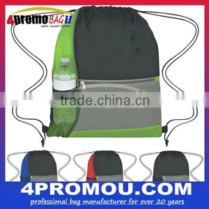 Wholesale Nylon Drawstring Backpack Beach Bag thumbnail-1