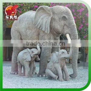 High Simulation Animatronic Animal Model Elephant thumbnail-1