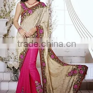 MULTI COLOUR GEORGETTE SAREE thumbnail-5