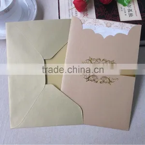 Decoration Customized Hot Stamping Luxury Unique Wedding Invitation Cards thumbnail-2