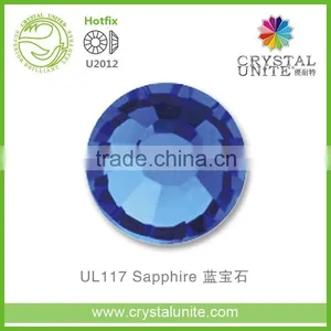 U2012 Sapphire Lead Free Hot Fix Rhinestone thumbnail-1
