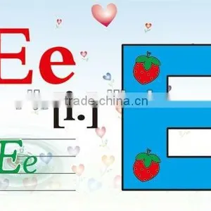 Children Learning Cards 250g Coated Art Paper English Letter Cards thumbnail-1