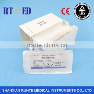 POLYGLACTIN 910/POLYDIOXANONE /POLYGLYCOLIC ACID/POLIGLECAPRONE SUTURE WITH SURGICAL thumbnail-2