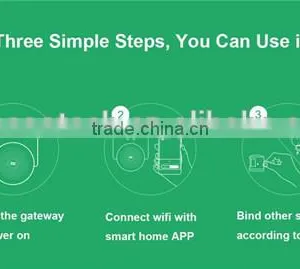 100% New Original Xiaomi Intelligent Web Wifi Radio and Ringbell Smart Gateway Smart Home Automatic for Mi Home Suite thumbnail-5