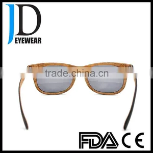 Custom Logo Square Laminated Wood Eyeglasses Polarized Wooden Sunglasses thumbnail-4