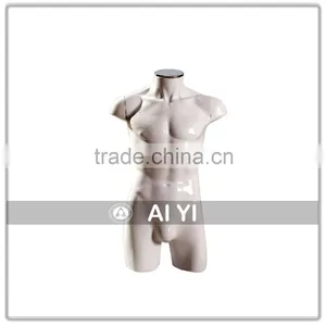 Sexy Silicone Upper Body Half Male Mannequin thumbnail-1
