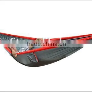 2016 High Quality Lightweight Double Nylon Hammock With Tree Straps thumbnail-6