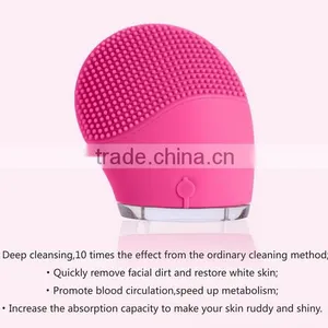 Hot Selling Comfortable Facial Wavebetter Silicon Facial Brush Cleaner thumbnail-6